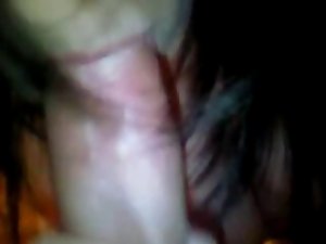 Extremely Lewd barely legal UK Girlfriend Fellatio Phallus in Point of view